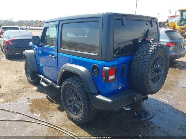 Продажа на аукционе авто 2024 Jeep Wrangler 2-door Sport S 4x4, vin: 1C4PJXAG1RW122750, номер лота: 44827326