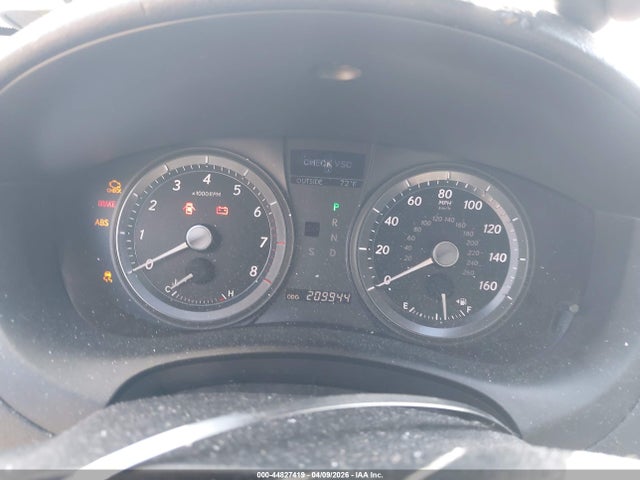 2008 Lexus Es 350 მანქანა იყიდება აუქციონზე, vin: JTHBJ46G782202222, აუქციონის ნომერი: 44827419