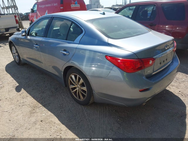 44827421 :رقم المزاد ، JN1BV7AR1FM393513 vin ، 2015 Infiniti Q50 Premium مزاد بيع