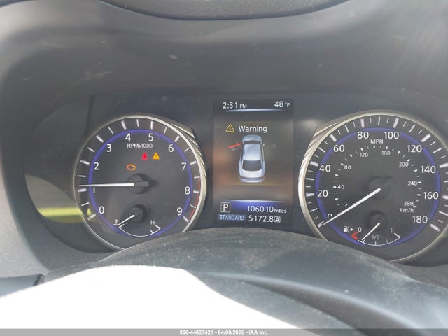 44827421 :رقم المزاد ، JN1BV7AR1FM393513 vin ، 2015 Infiniti Q50 Premium مزاد بيع