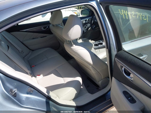 44827421 :رقم المزاد ، JN1BV7AR1FM393513 vin ، 2015 Infiniti Q50 Premium مزاد بيع
