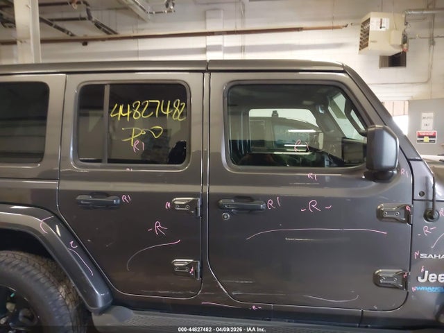 Продажа на аукционе авто 2021 Jeep Wrangler 4xe Unlimited Sahara 4x4, vin: 1C4JJXP61MW745413, номер лота: 44827482