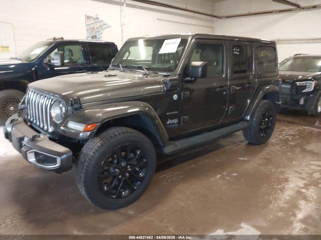 Продажа на аукционе авто 2021 Jeep Wrangler 4xe Unlimited Sahara 4x4, vin: 1C4JJXP61MW745413, номер лота: 44827482