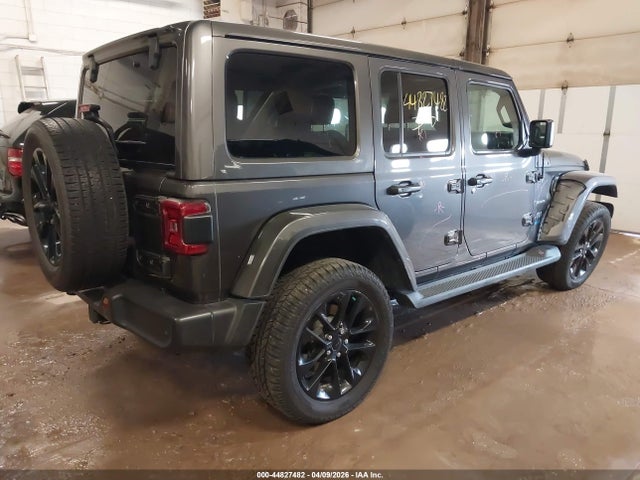 Продажа на аукционе авто 2021 Jeep Wrangler 4xe Unlimited Sahara 4x4, vin: 1C4JJXP61MW745413, номер лота: 44827482