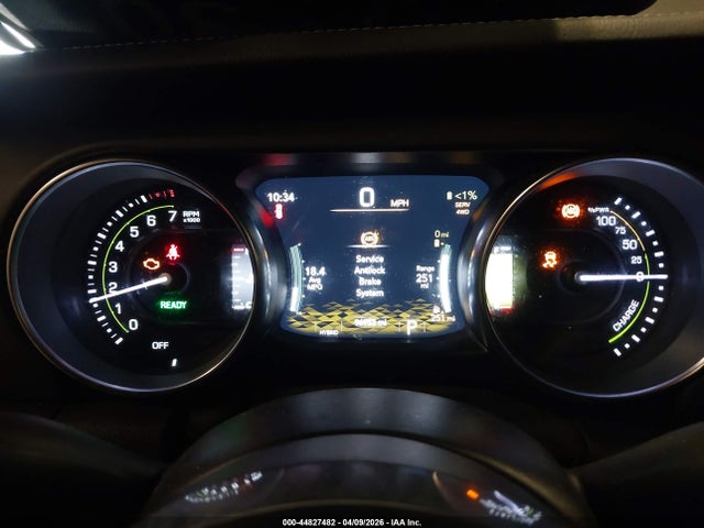 Продажа на аукционе авто 2021 Jeep Wrangler 4xe Unlimited Sahara 4x4, vin: 1C4JJXP61MW745413, номер лота: 44827482