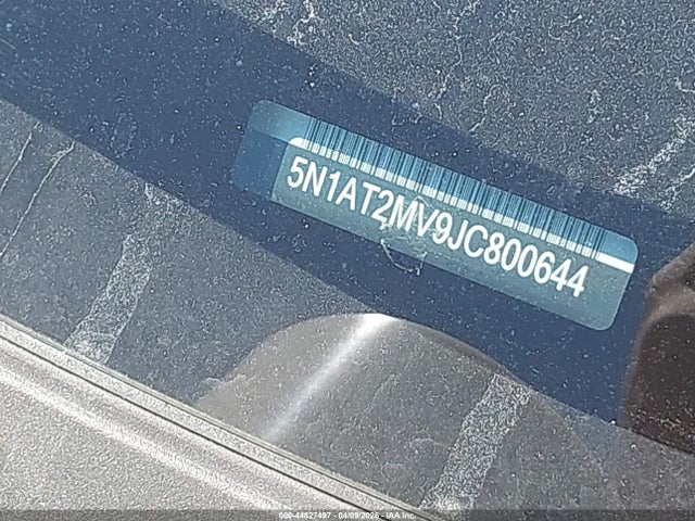44827497 :رقم المزاد ، 5N1AT2MV9JC800644 vin ، 2018 Nissan Rogue Sl مزاد بيع