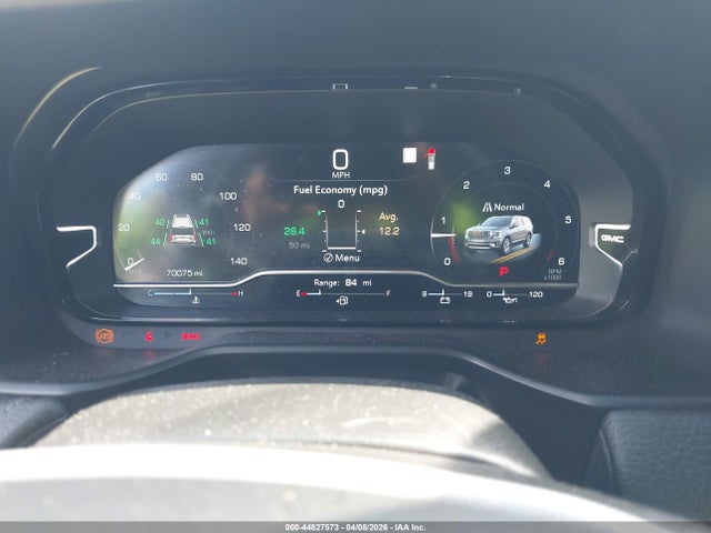 44827573 :رقم المزاد ، 1GKS1DKL4NR164377 vin ، 2022 Gmc Yukon 2wd Denali مزاد بيع