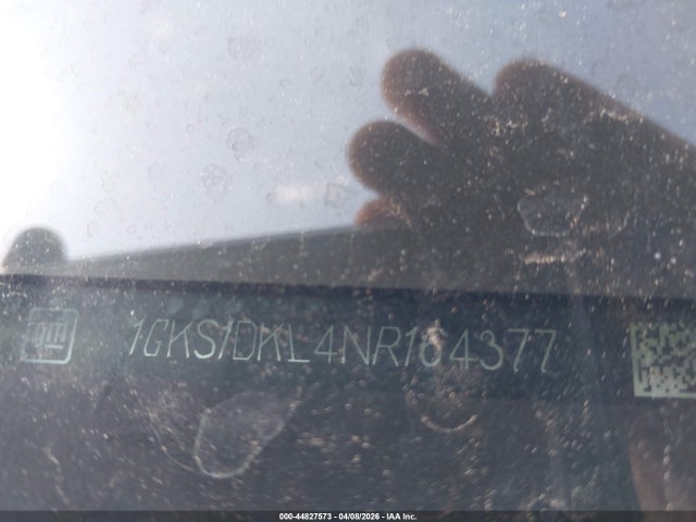 44827573 :رقم المزاد ، 1GKS1DKL4NR164377 vin ، 2022 Gmc Yukon 2wd Denali مزاد بيع