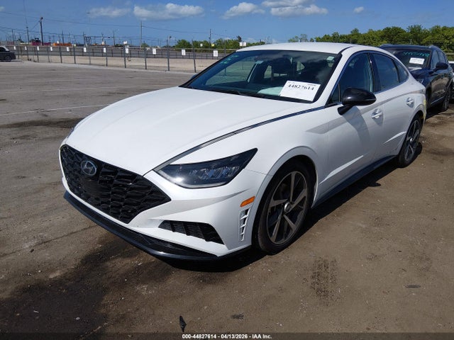 2021 Hyundai Sonata Sel Plus მანქანა იყიდება აუქციონზე, vin: 5NPEJ4J22MH091338, აუქციონის ნომერი: 44827614