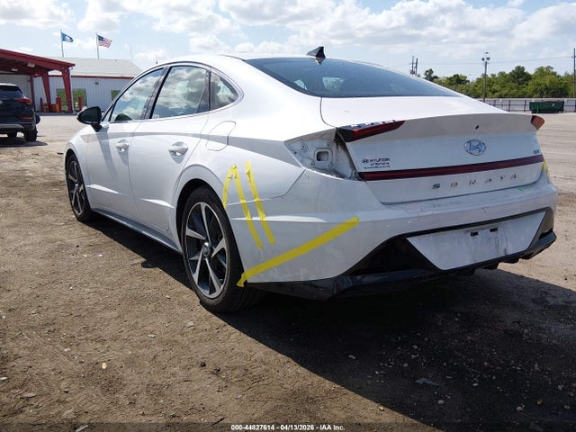 2021 Hyundai Sonata Sel Plus მანქანა იყიდება აუქციონზე, vin: 5NPEJ4J22MH091338, აუქციონის ნომერი: 44827614