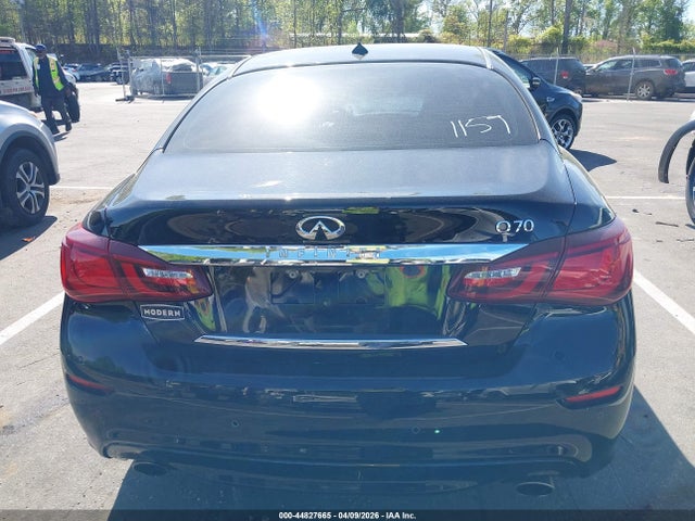 2018 Infiniti Q70 3.7 Luxe მანქანა იყიდება აუქციონზე, vin: JN1BY1AP7JM181159, აუქციონის ნომერი: 44827665