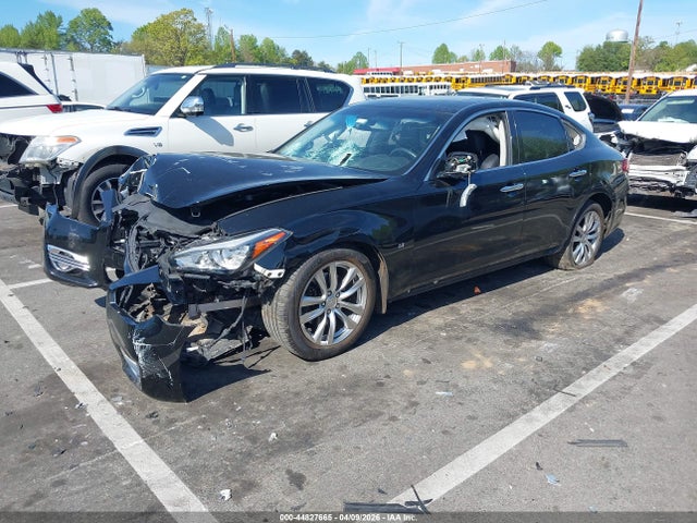 2018 Infiniti Q70 3.7 Luxe მანქანა იყიდება აუქციონზე, vin: JN1BY1AP7JM181159, აუქციონის ნომერი: 44827665