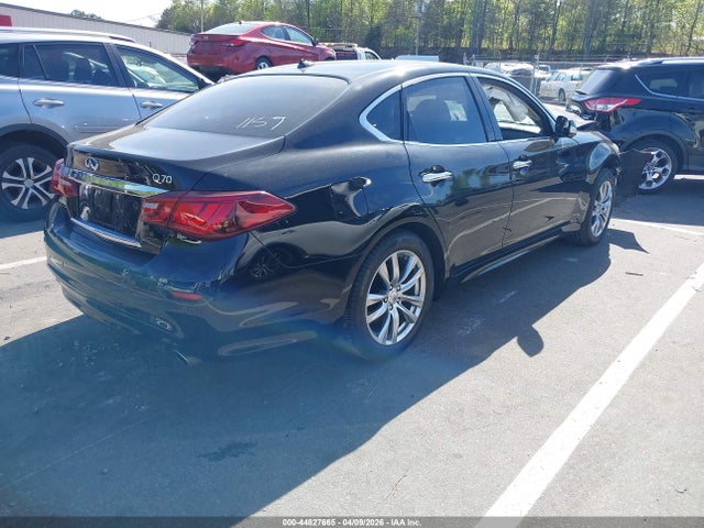 2018 Infiniti Q70 3.7 Luxe მანქანა იყიდება აუქციონზე, vin: JN1BY1AP7JM181159, აუქციონის ნომერი: 44827665