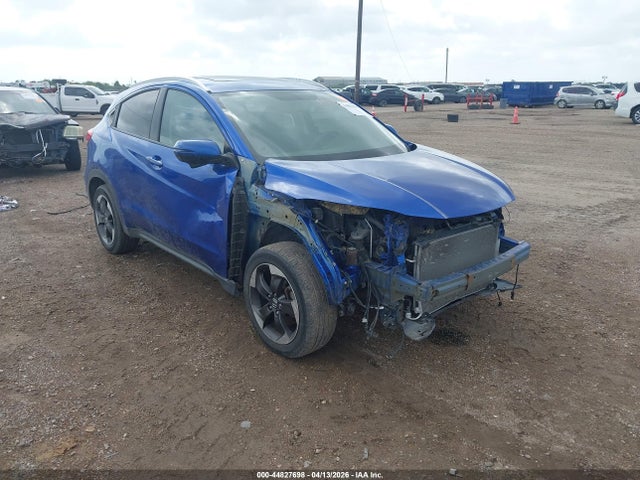 44827698 :رقم المزاد ، 3CZRU5H76JM701483 vin ، 2018 Honda Hr-v Ex-l مزاد بيع