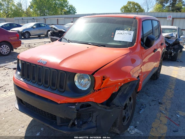 Aukcja sprzedaży 2018 Jeep Renegade Sport 4x4, vin: ZACCJBAB4JPJ37456, numer aukcji: 44827778