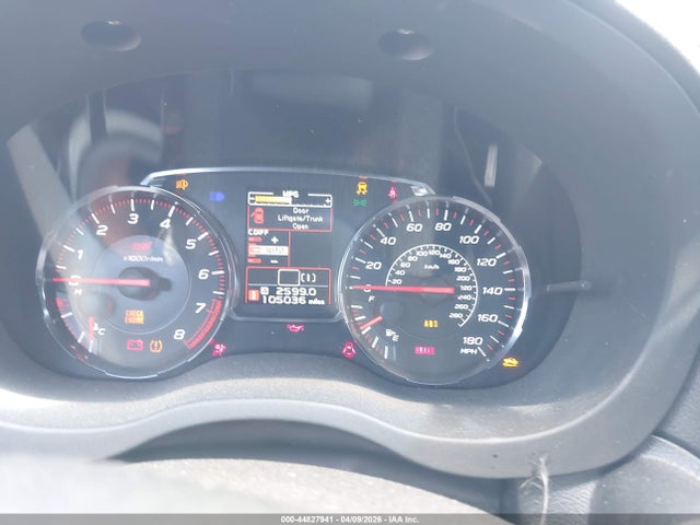 Продажа на аукционе авто 2018 Subaru Wrx Sti Limited, vin: JF1VA2W61J9826255, номер лота: 44827941