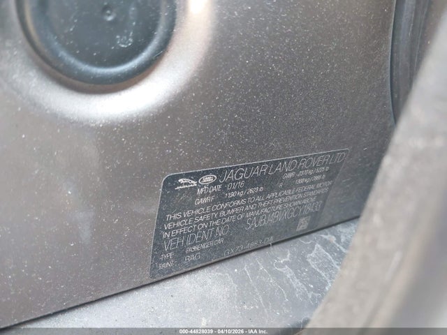 SAJBJ4BVXGCY18433 Jaguar Xf 35t Premium