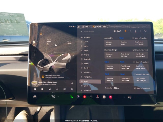 Продаж на аукціоні авто 2025 Tesla Model 3, vin: 5YJ3E1EA3SF034444, номер лоту: 44828040
