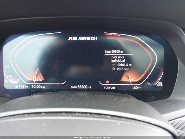 Aukcja sprzedaży 2022 Bmw X5 M50i, vin: 5UXJU4C05N9J10572, numer aukcji: 44828170