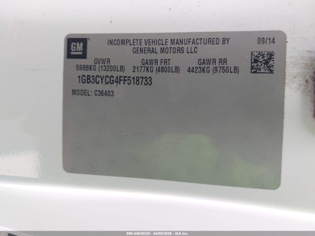 1GB3CYCG4FF518733 Chevrolet Silverado 3500hd Chassis Wt