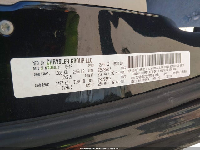 Продажа на аукционе авто 2013 Dodge Grand Caravan American Value Pkg, vin: 2C4RDGBG7DR796448, номер лота: 44828248