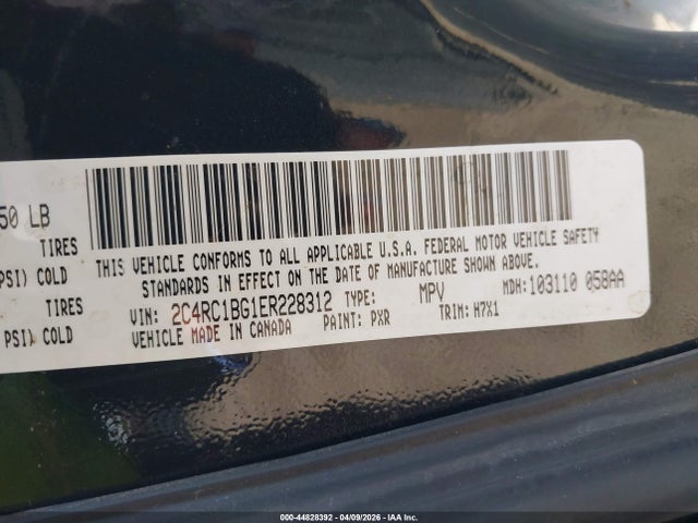 2014 CHRYSLER TOWN & COUNTRY 2C4RC1BG1ER228312 Photo 8