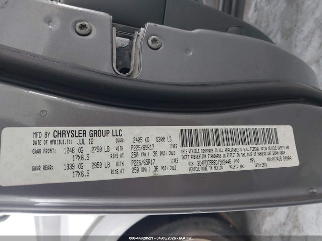 2013 DODGE JOURNEY 3C4PDCBB6DT503446 Photo 8