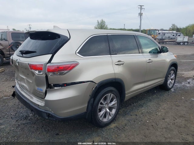Продажа на аукционе авто 2015 Toyota Highlander Le Plus V6, vin: 5TDBKRFH8FS106691, номер лота: 44828567