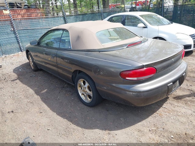 2000 Chrysler Sebring Jxi მანქანა იყიდება აუქციონზე, vin: 3C3EL55H3YT303799, აუქციონის ნომერი: 44828630