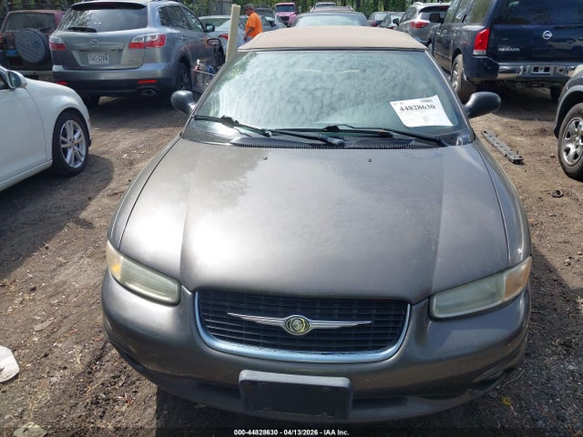 2000 Chrysler Sebring Jxi მანქანა იყიდება აუქციონზე, vin: 3C3EL55H3YT303799, აუქციონის ნომერი: 44828630