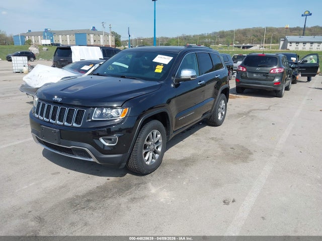 2016 Jeep Grand Cherokee Limited მანქანა იყიდება აუქციონზე, vin: 1C4RJFBG3GC367713, აუქციონის ნომერი: 44828639
