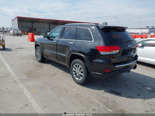 2016 Jeep Grand Cherokee Limited მანქანა იყიდება აუქციონზე, vin: 1C4RJFBG3GC367713, აუქციონის ნომერი: 44828639