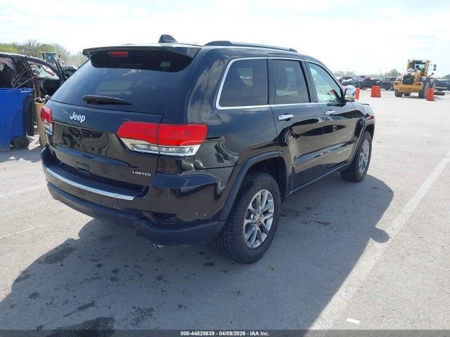 2016 Jeep Grand Cherokee Limited მანქანა იყიდება აუქციონზე, vin: 1C4RJFBG3GC367713, აუქციონის ნომერი: 44828639