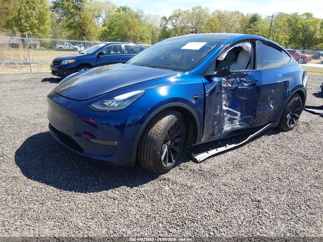 2022 Tesla Model Y Performance Dual Motor All-wheel Drive მანქანა იყიდება აუქციონზე, vin: 7SAYGDEF2NF491069, აუქციონის ნომერი: 44828645