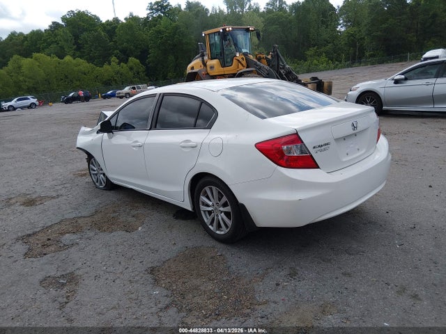 2012 Honda Civic Ex-l მანქანა იყიდება აუქციონზე, vin: 2HGFB2F94CH506485, აუქციონის ნომერი: 44828833