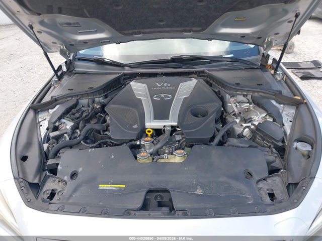44828850 :رقم المزاد ، JN1EV7AP3JM358377 vin ، 2018 Infiniti Q50 3.0t Sport مزاد بيع