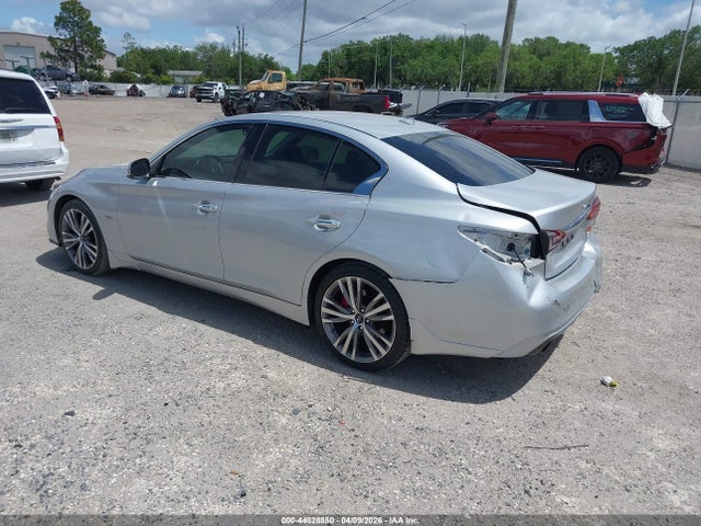 44828850 :رقم المزاد ، JN1EV7AP3JM358377 vin ، 2018 Infiniti Q50 3.0t Sport مزاد بيع