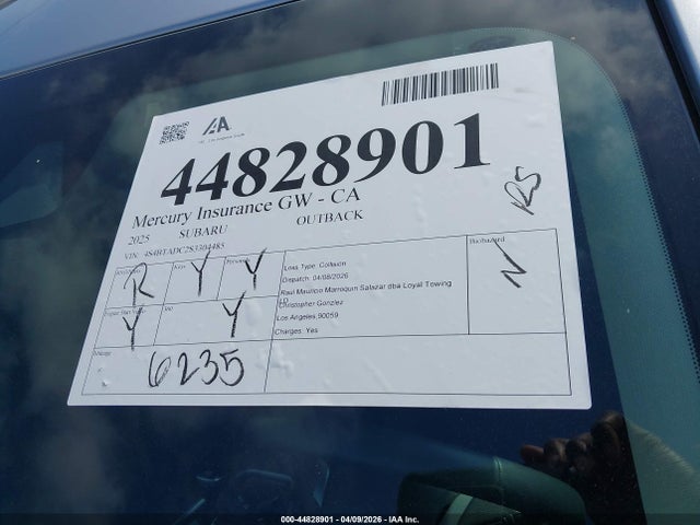 Subaru Outback Premium 2025 4S4BTADC2S3304485 Image 18