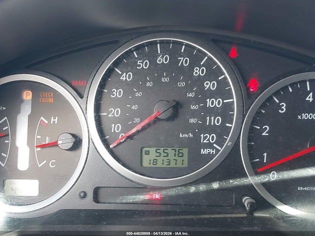 2006 Subaru Impreza Outback Sport მანქანა იყიდება აუქციონზე, vin: JF1GG68696H819045, აუქციონის ნომერი: 44828989