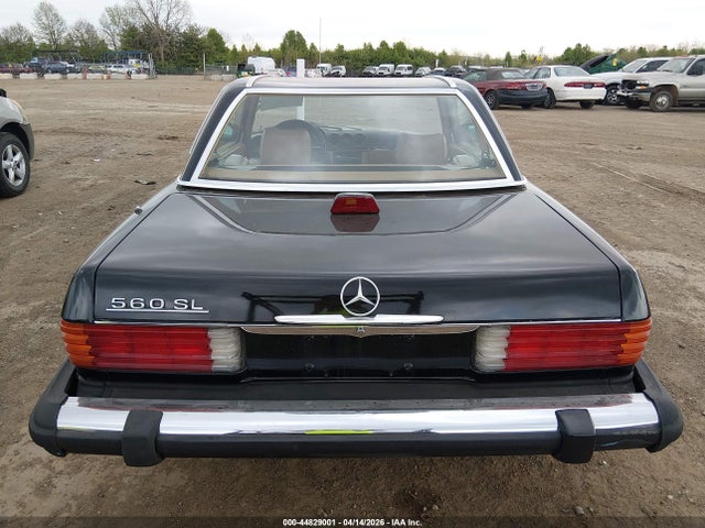 1987 Mercedes-benz 560 Sl მანქანა იყიდება აუქციონზე, vin: WDBBA48DXHA062451, აუქციონის ნომერი: 44829001