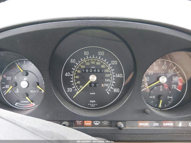 1987 Mercedes-benz 560 Sl მანქანა იყიდება აუქციონზე, vin: WDBBA48DXHA062451, აუქციონის ნომერი: 44829001