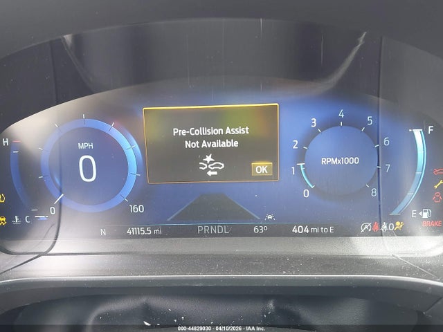 44829030 :رقم المزاد ، 1FMCU9H94NUB39990 vin ، 2022 Ford Escape Sel مزاد بيع
