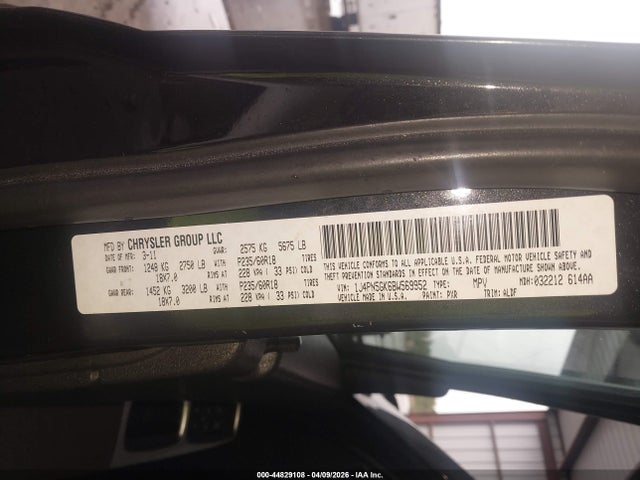 Продаж на аукціоні авто 2011 Jeep Liberty Limited Edition, vin: 1J4PN5GK6BW569952, номер лоту: 44829108
