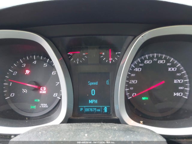 44829146 :رقم المزاد ، 2GNFLEEK5C6274838 vin ، 2012 Chevrolet Equinox 1lt مزاد بيع