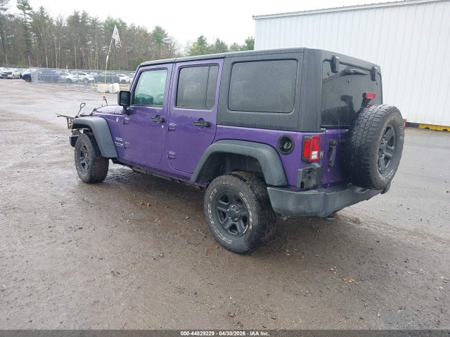 1C4BJWDG3JL853542 Jeep Wrangler Jk Unlimited Sport 4x4