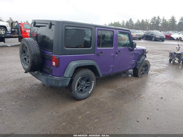 1C4BJWDG3JL853542 Jeep Wrangler Jk Unlimited Sport 4x4