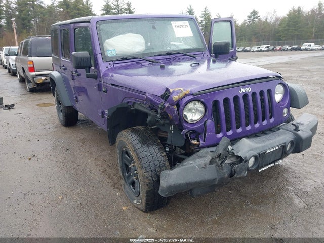1C4BJWDG3JL853542 Jeep Wrangler Jk Unlimited Sport 4x4