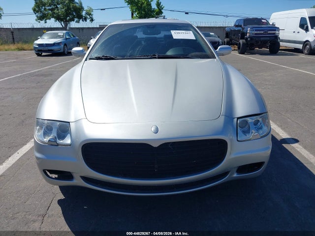 2007 Maserati Quattroporte Base Automatic/executive Gt Automatic/sport Gt Automatic მანქანა იყიდება აუქციონზე, vin: ZAMFE39A370029054, აუქციონის ნომერი: 44829267