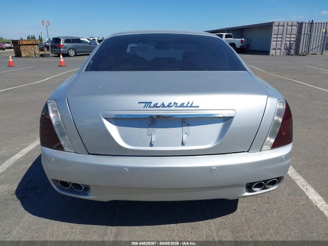 2007 Maserati Quattroporte Base Automatic/executive Gt Automatic/sport Gt Automatic მანქანა იყიდება აუქციონზე, vin: ZAMFE39A370029054, აუქციონის ნომერი: 44829267