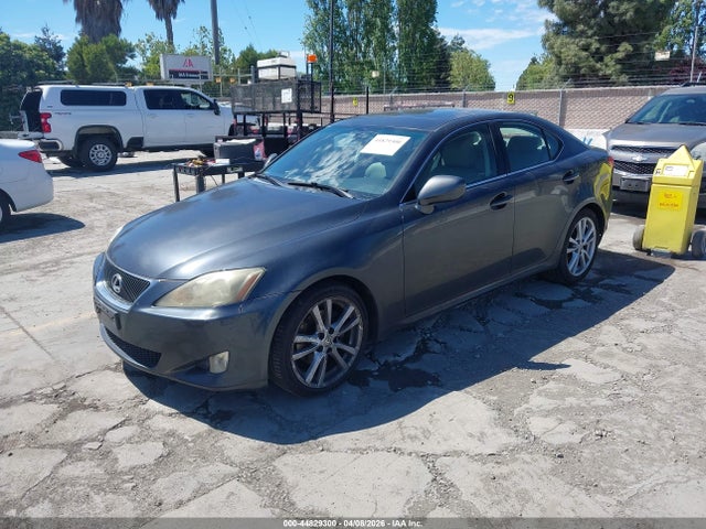 44829300 :رقم المزاد ، JTHBK262062018811 vin ، 2006 Lexus Is 250 مزاد بيع